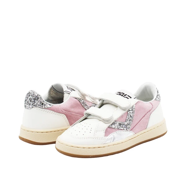 2B12 - Sneakers bianca e rosa - babyplay-171