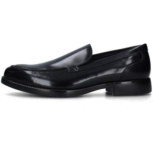 CALLAGHAN - Mocassino blu abrasivato - 52903