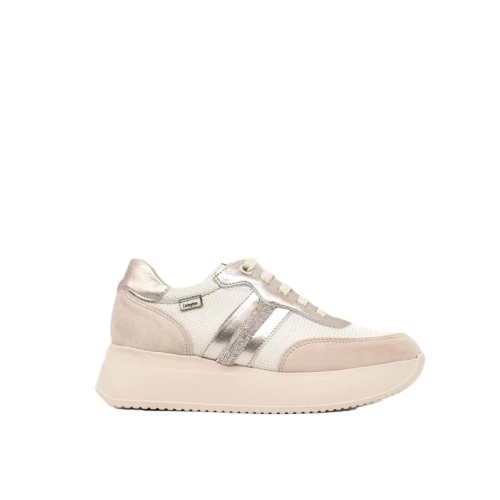 CALLAGHAN - Sneakers beige con strass - 60302