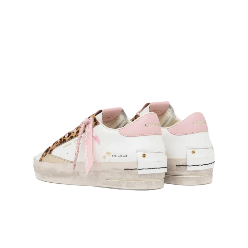 CRIME LONDON - Sneakers bianca e rosa - 29151pp8.10 2