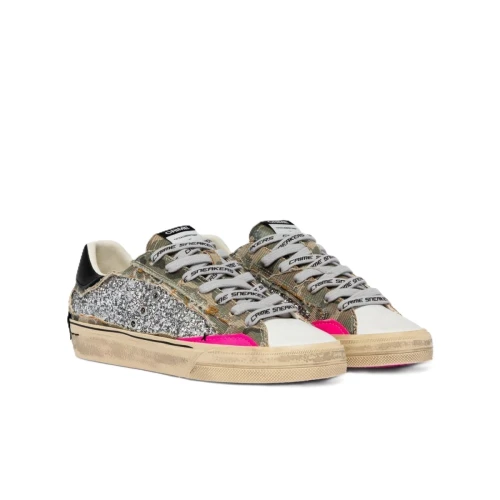 CRIME LONDON - Sneakers bianca e camouflage - 29073pp8.68 2