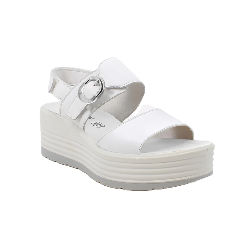 IGI&CO - Sandalo bianco con zeppa - 1164533