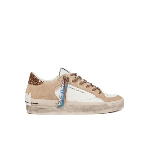 CRIME LONDON - Sneakers bianca e beige - 29154pp8.15