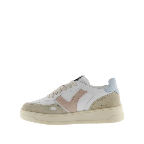 VICTORIA - Sneakers bianca e beige - 1257101