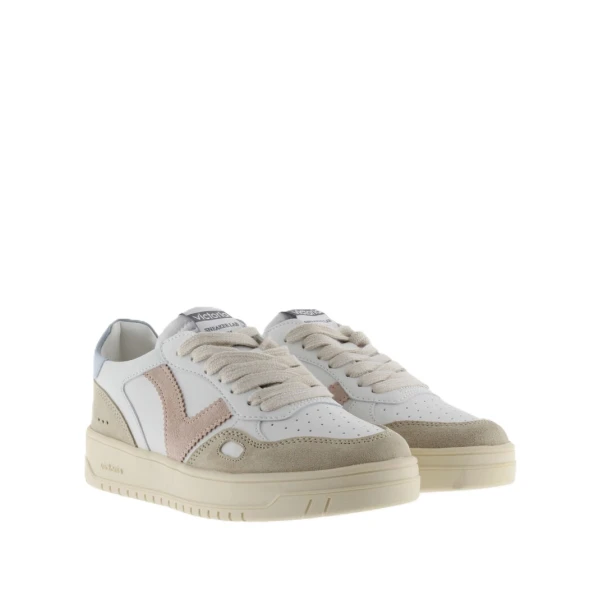 VICTORIA - Sneakers bianca e beige - 1257101