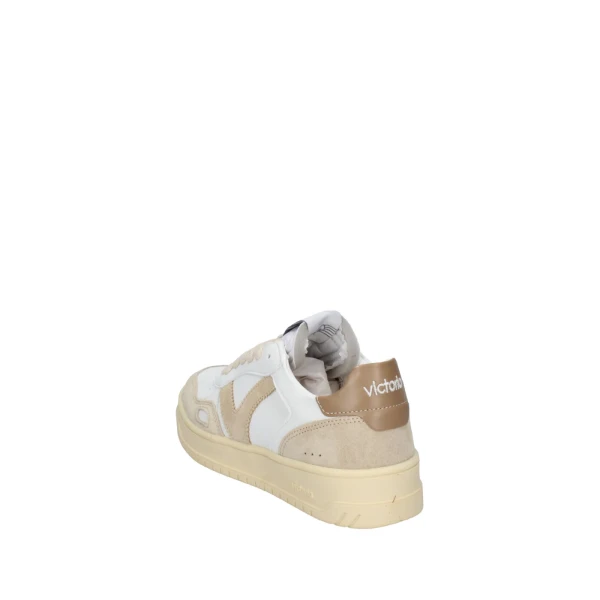 VICTORIA - Sneakers bianca e beige - 1257136