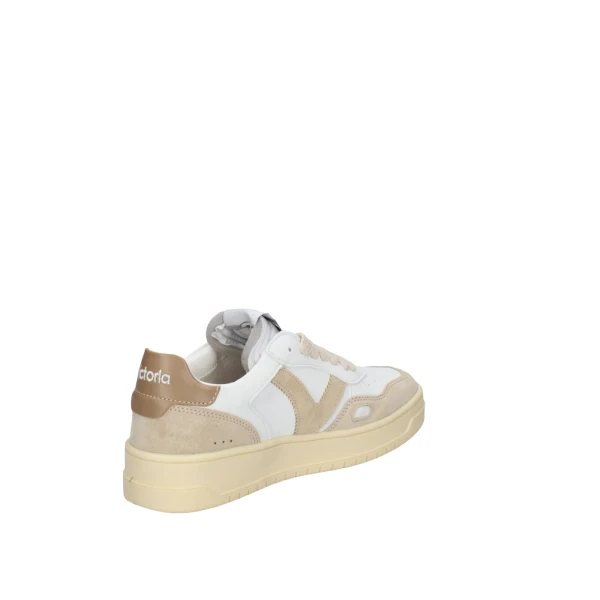 VICTORIA - Sneakers bianca e beige - 1257136