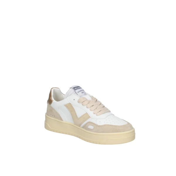 VICTORIA - Sneakers bianca e beige - 1257136