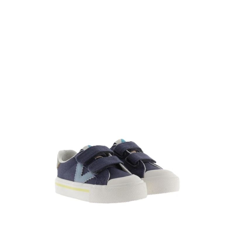 VICTORIA - Sneakers blu in tela - 1065189