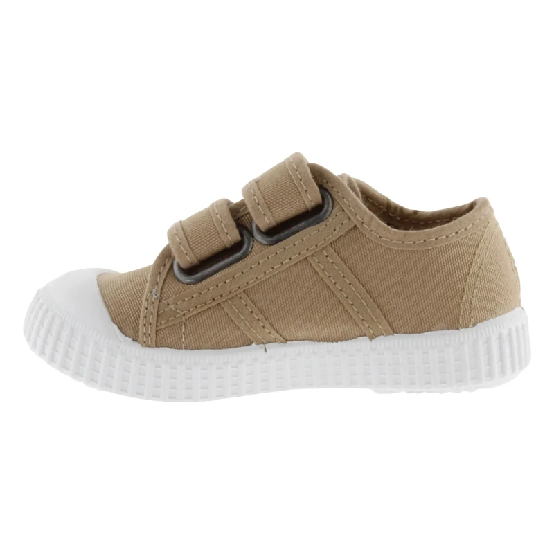 VICTORIA - Sneakers beige in tela - 136606