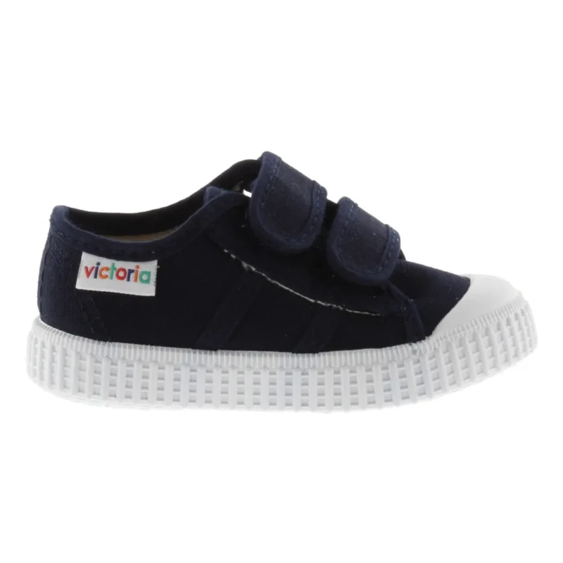 VICTORIA - Sneakers blu in tela - 136606