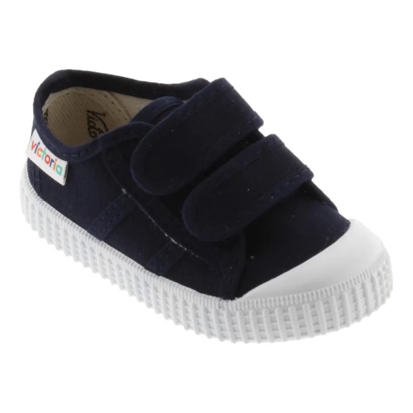 VICTORIA - Sneakers blu in tela - 136606