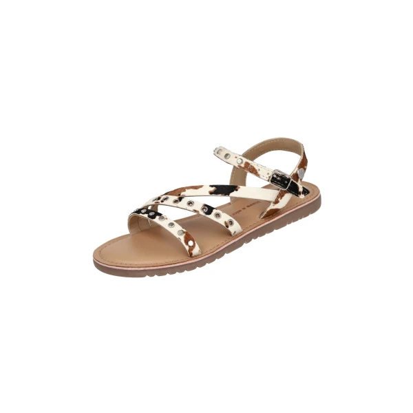 GIOSEPPO - Sandalo in cavallino con borchie - 79266