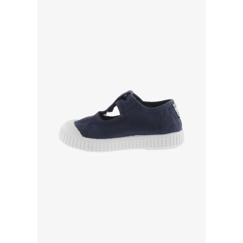 VICTORIA - Sneakers blu in tela - 136625