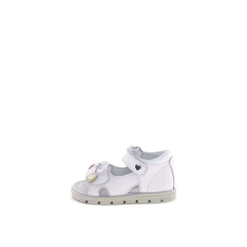 FALCOTTO - Sandalo bianco con fiocco - 0011501155.01.0n01