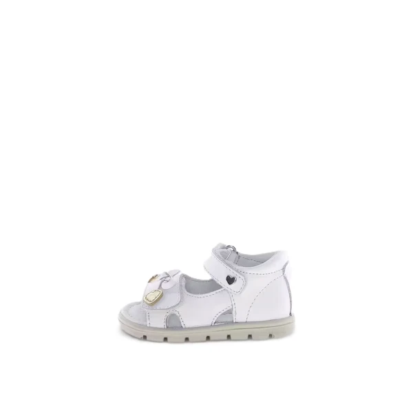 FALCOTTO - Sandalo bianco con fiocco - 0011501155.01.0n01