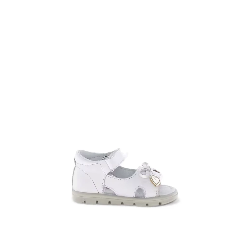 FALCOTTO - Sandalo bianco con fiocco - 0011501155.01.0n01