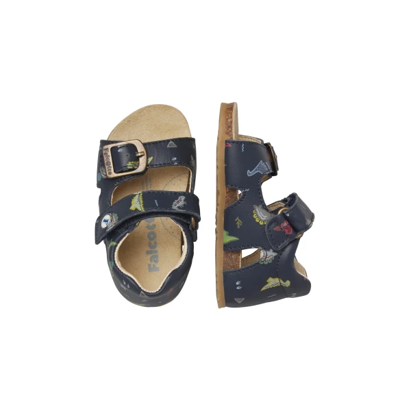 FALCOTTO - Sandalo blu a fantasia - 0011500737.m2.0c02