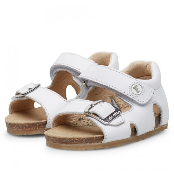 FALCOTTO - Sandalo bianco con fibbie - 0011500737.03.0n01