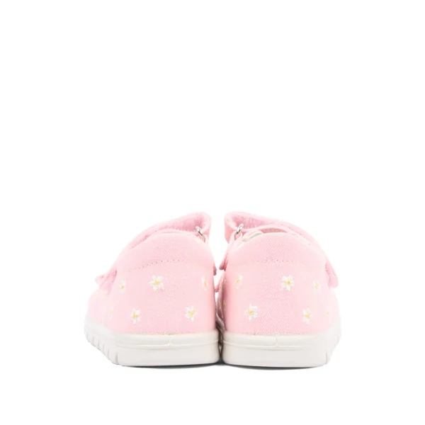 FALCOTTO - Sandalo rosa in tessuto ricamato - 0011501163.02.om02