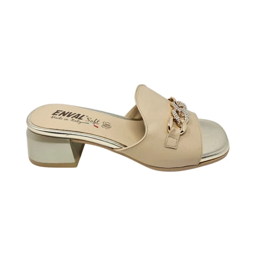ENVAL - Sandalo ciabatta beige - 1275722