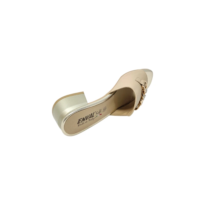 ENVAL - Sandalo ciabatta beige - 1275722