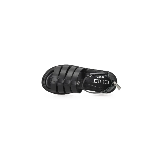 CULT - Sandalo nero - t-661