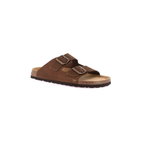 GRUNLAND - Ciabatta marrone - cb7005-40 bobo