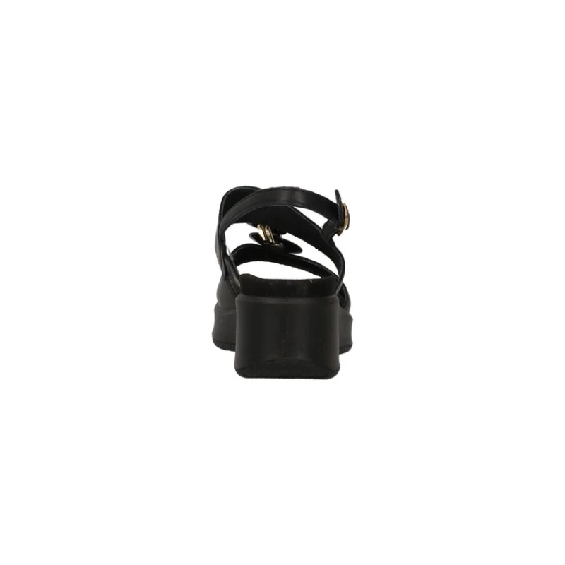 ENVAL - Sandalo nero con accessorio - 1292700