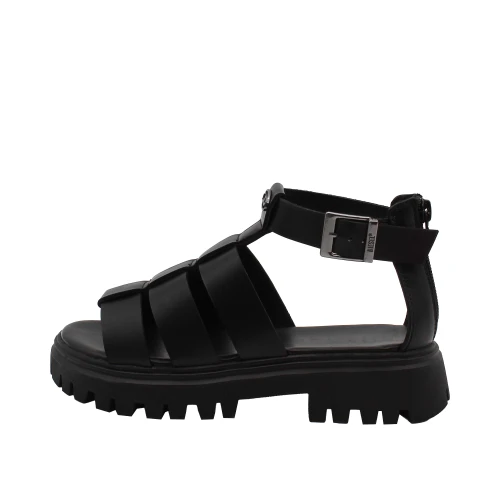 DIESEL - Sandalo nero - bc1066kf015 d-sanstry