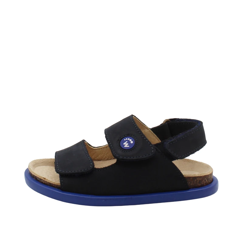 WALKEY - Sandalo blu con velcri - y1b2-44065-0124800