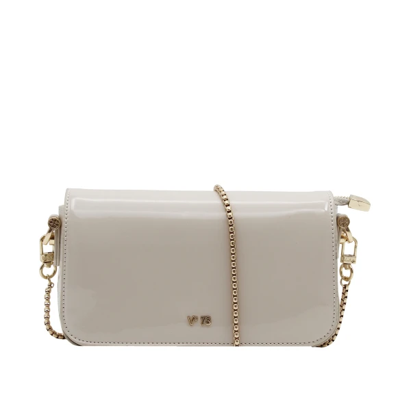V73 - Borsa beige in vernice - 73bs8vw01v