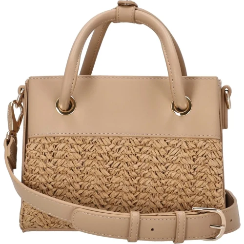 VALENTINO - Borsa beige in raffia - vbsa0d05s 2