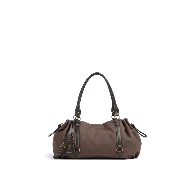 LIU JO - Borsa marrone con manici - 
