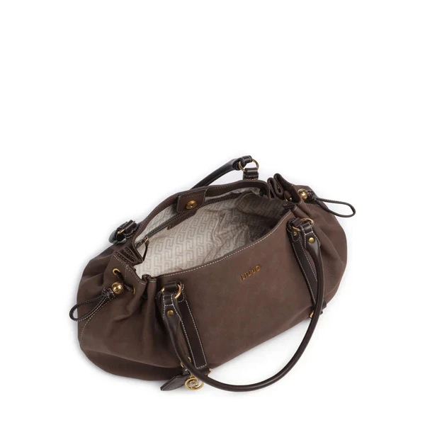 LIU JO - Borsa marrone con manici - 