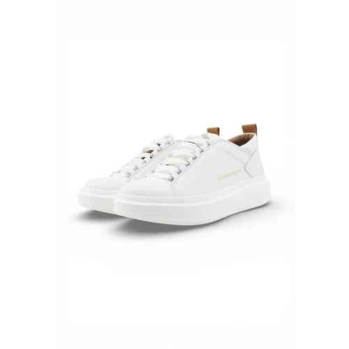 ALEXANDER SMITH - Sneakers bianca con lacci - wfm2319 2