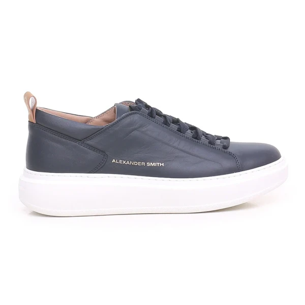 ALEXANDER SMITH - Sneakers blu con lacci - wfm2319