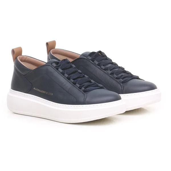 ALEXANDER SMITH - Sneakers blu con lacci - wfm2319