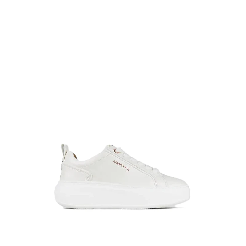 ALEXANDER SMITH - Sneakers bianca con lacci - 