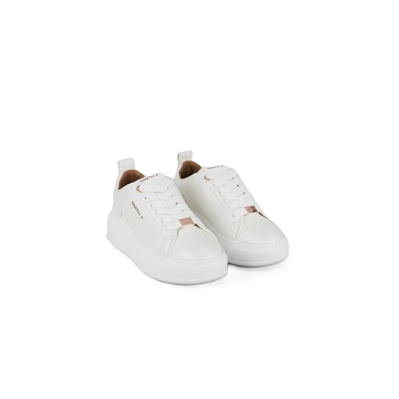 ALEXANDER SMITH - Sneakers bianca con lacci - 