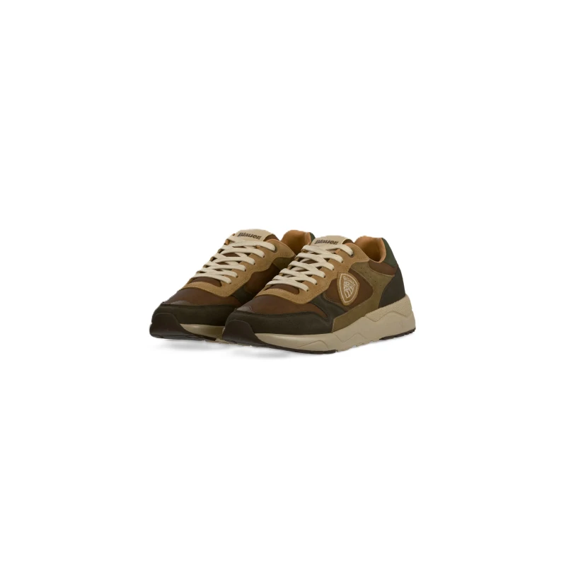BLAUER - Sneakers marrone e cuoio - f6ozark01/nus