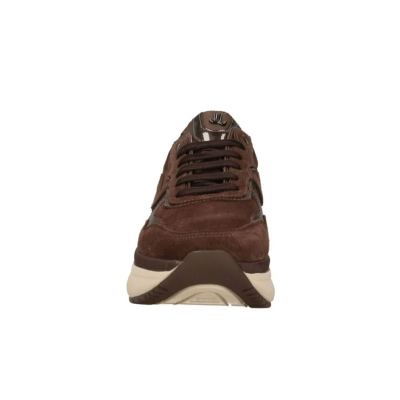 JANET&JANET - Sneakers marrone in camoscio - j-1072