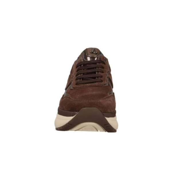 JANET&JANET - Sneakers marrone in camoscio - j-1072