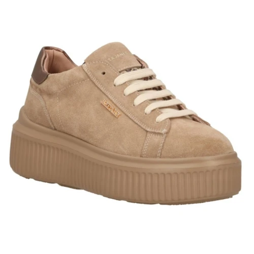 JANET&JANET - Sneakers beige in camoscio - j-1010
