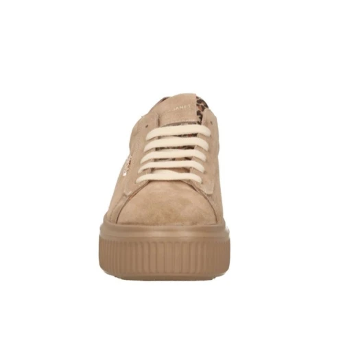 JANET&JANET - Sneakers beige in camoscio - j-1010 2