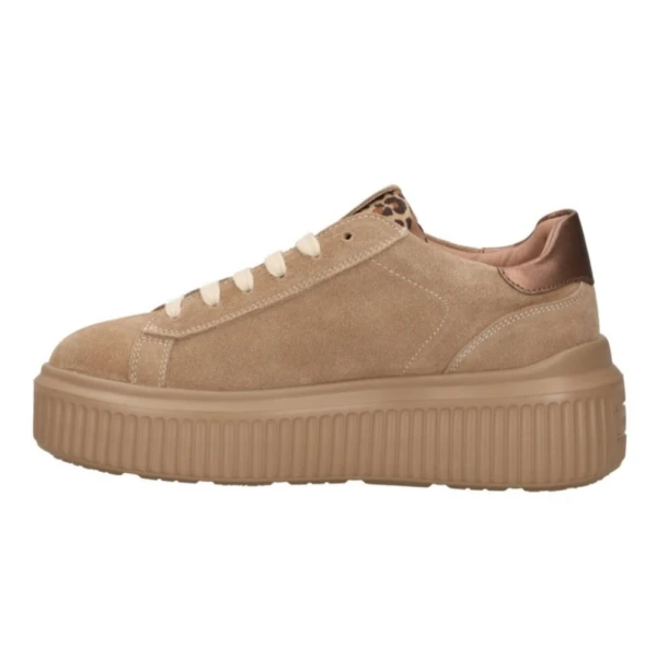 JANET&JANET - Sneakers beige in camoscio - j-1010