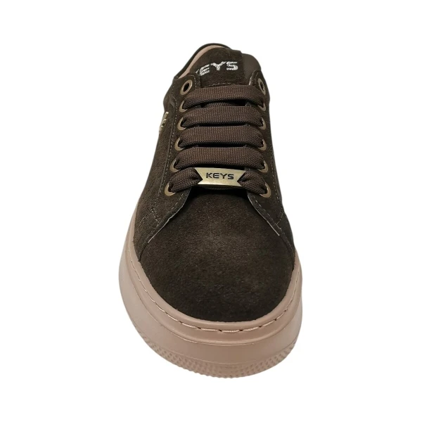 KEYS - Sneakers marrone in camoscio - k-13047