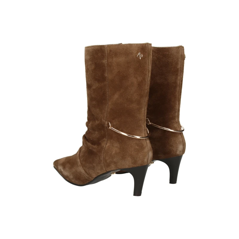 APEPAZZA - Tronchetto cognac in camoscio - f6soraya03/sue