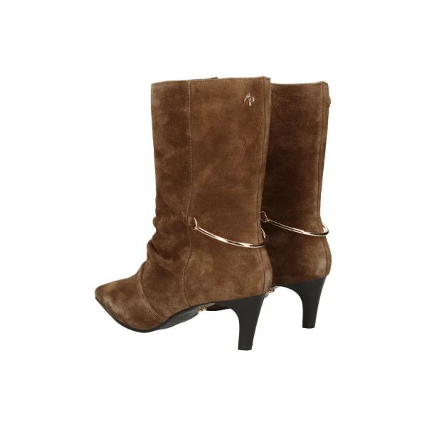 APEPAZZA - Tronchetto cognac in camoscio - f6soraya03/sue