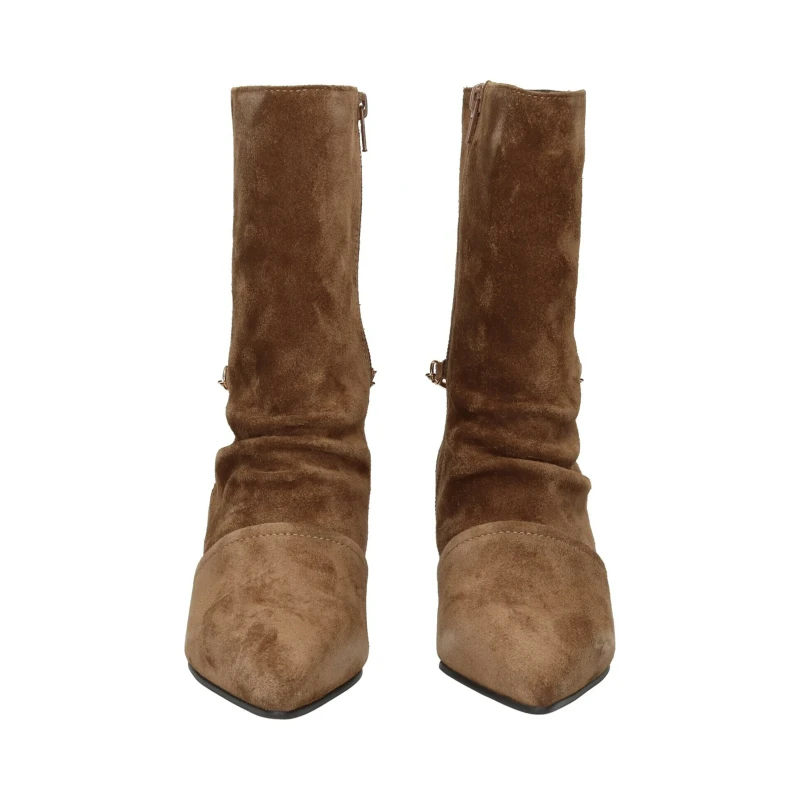APEPAZZA - Tronchetto cognac in camoscio - f6soraya03/sue